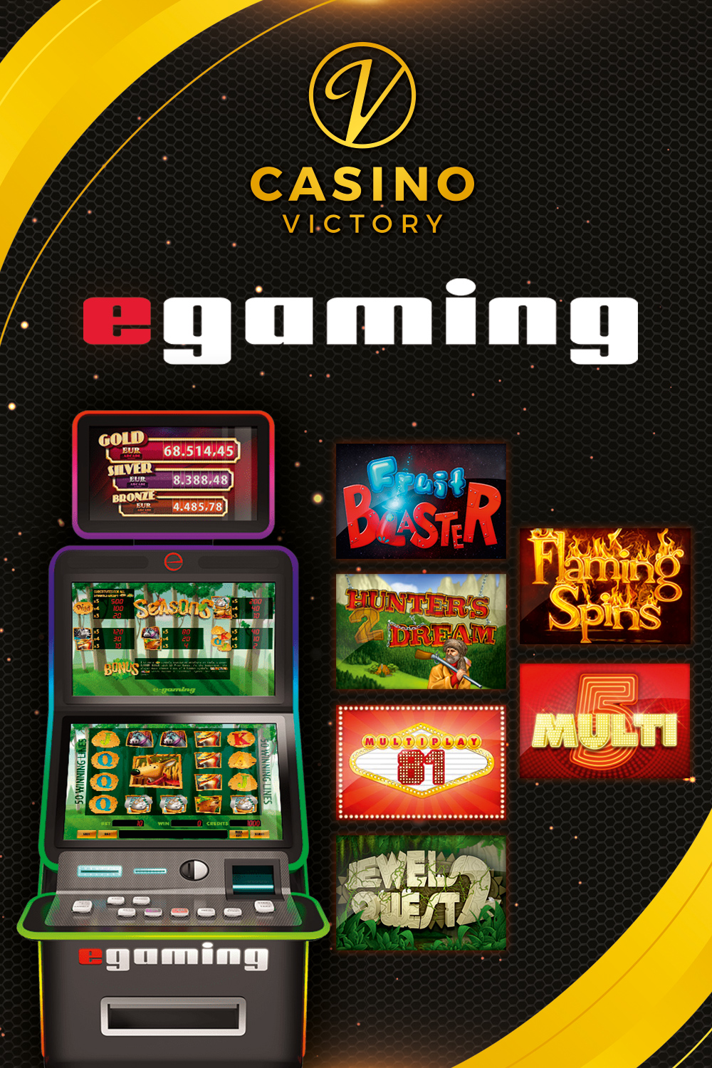 E-GAMING  CASINO VICTORY